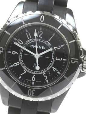CHANEL J12 H0681 Black ceramic black Dial Quartz Ladies Watch_845972